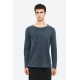 DIRTY LAUNDRY RAW EDGES LONGSLEEVE DLML000168 VINTAGE BLUE