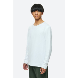 DIRTY LAUNDRY RAW EDGES LONGSLEEVE DLML000168 WHITE