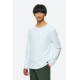 DIRTY LAUNDRY RAW EDGES LONGSLEEVE DLML000168 WHITE