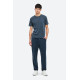 DIRTY LAUNDRY PIQUE FLEECE SWEATPANTS DLMSP000120 VINTAGE BLUE
