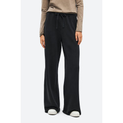 DIRTY LAUNDRY WIDELEG SWEATPANTS WITH RAW EDGES DLWSP000041 VINTAGE BLACK