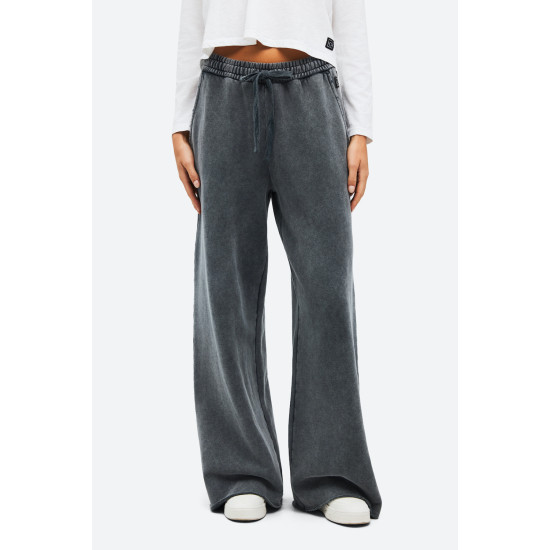 DIRTY LAUNDRY WIDELEG SWEATPANTS WITH RAW EDGES DLWSP000041 VINTAGE GREY