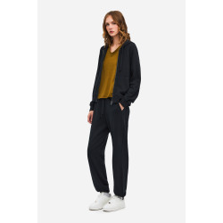 DIRTY LAUNDRY PIQUE FLEECE SWEATPANTS DLWSP000060 VINTAGE BLACK