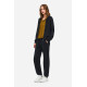 DIRTY LAUNDRY PIQUE FLEECE SWEATPANTS DLWSP000060 VINTAGE BLACK