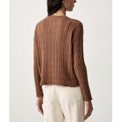 DKNY PULLOVER LONGSLEEVE DJ5R0917 CAR-CARAMEL
