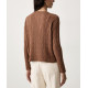 DKNY PULLOVER LONGSLEEVE DJ5R0917 CAR-CARAMEL