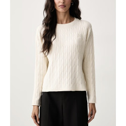 DKNY PULLOVER LONGSLEEVE DJ5R0917 G0H-EGGNOG
