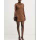 DKNY DRESS ΑΜ DJ6D9265 OFJ-BURNT SUGAR