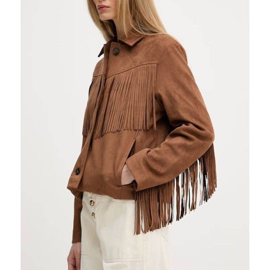 DKNY JACKET DJ6J6238 OJF-BURNT SUGAR