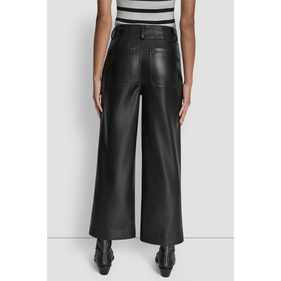 DKNY TROUSERS DJ6P3117 F5L-BLACK/HORN
