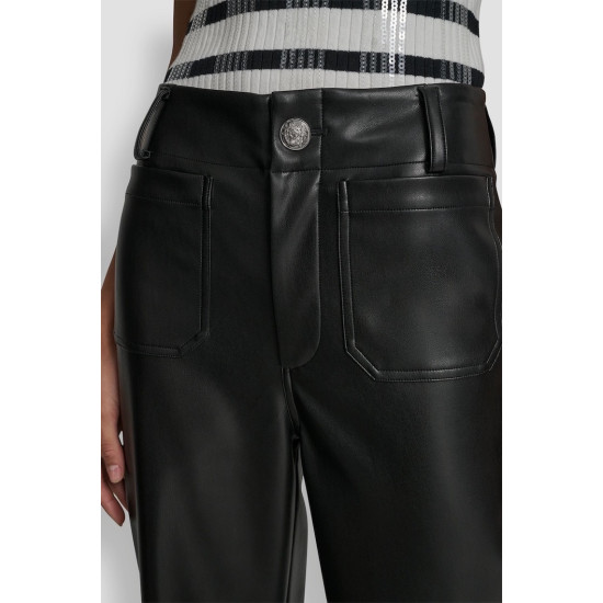 DKNY TROUSERS DJ6P3117 F5L-BLACK/HORN