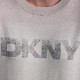 DKNY LOGO PULLOVER DJ6R0241 J1V-PEBBLE HEATHER