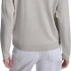 DKNY LOGO PULLOVER DJ6R0241 J1V-PEBBLE HEATHER