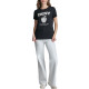 DKNY LOGO TSHIRT DJ6T1796 2L5-BLACK/EGGNOG