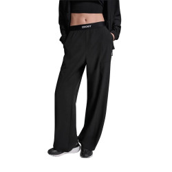 DKNY LOGO TROUSERS DP6P3645 0071-BLACK