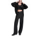 DKNY LOGO TROUSERS DP6P3645 0071-BLACK