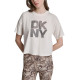 DKNY SHORTSLEEVE TSHIRT DP6T1731 E20M-EGGNOG/BROWN BLACK