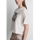 DKNY SHORTSLEEVE TSHIRT DP6T1731 E20M-EGGNOG/BROWN BLACK