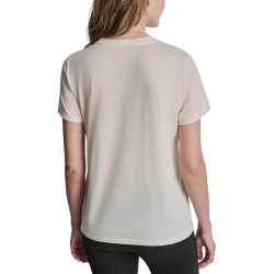 DKNY LOGO TSHIRT DP6T1733 EN2-EGGNOG 
