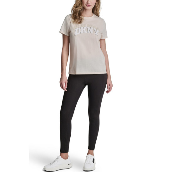 DKNY LOGO TSHIRT DP6T1733 EN2-EGGNOG 
