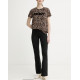 DKNY LOGO TSHIRT DP6T1756 GV0-LEOPARD CARAMEL
