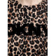 DKNY LOGO TSHIRT DP6T1756 GV0-LEOPARD CARAMEL