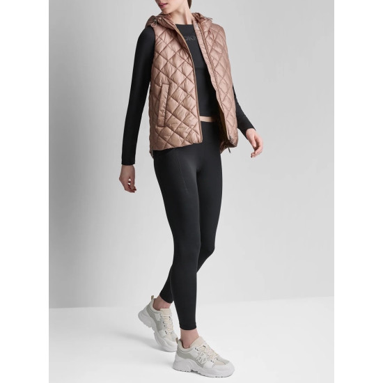 DKNY JACKET DP6V3180 GF0-METALLIC WOODSMOKE