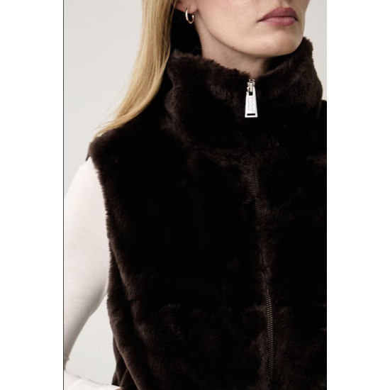 DKNY PUFFER VEST DP6V3181 ESP-ESPRESSO