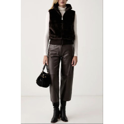 DKNY PUFFER VEST DP6V3181 ESP-ESPRESSO