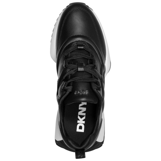 DKNY NIX SNEAKER LOW K3368942 BLK-BLACK