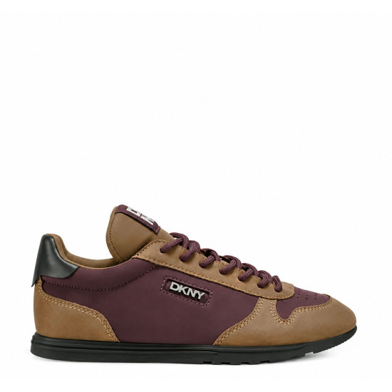 DKNY AMANDA SNEAKER K3615045 H88-SANGRIA/WALNUT