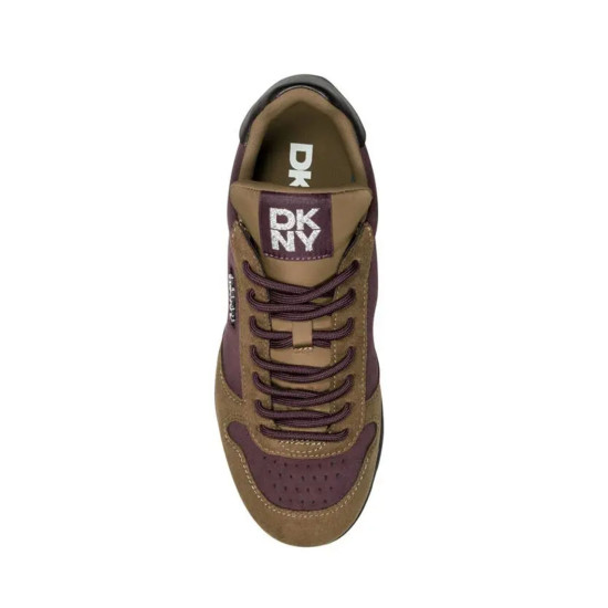 DKNY AMANDA SNEAKER K3615045 H88-SANGRIA/WALNUT