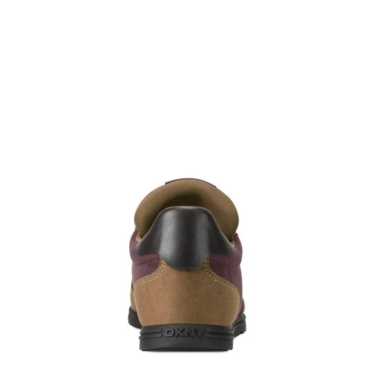 DKNY AMANDA SNEAKER K3615045 H88-SANGRIA/WALNUT