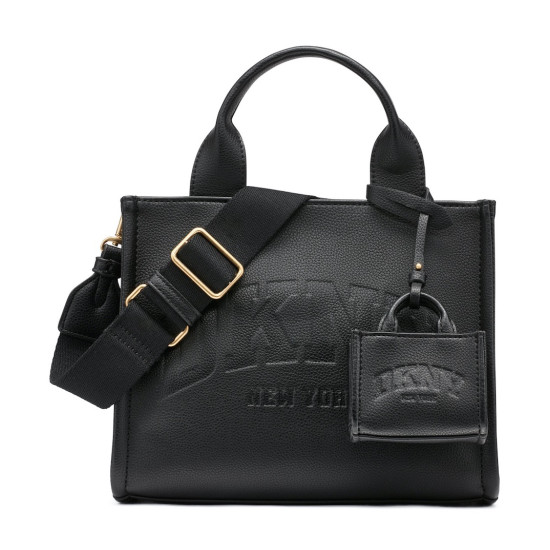 DKNY HADLEE TOTEBAG R53AAC80 BGD-BLK/GOLD