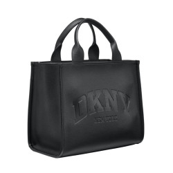 DKNY HADLEE TOTE HANDBAG R53AAR57 BGD-BLK/GOLD