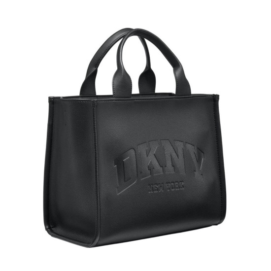 DKNY HADLEE TOTE HANDBAG R53AAR57 BGD-BLK/GOLD
