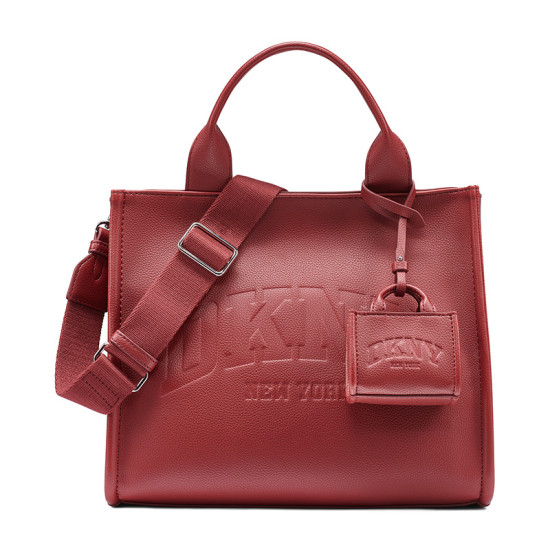DKNY HADLEE TOTE HANDBAG R53AAR57 FOH-RHYTHM RED