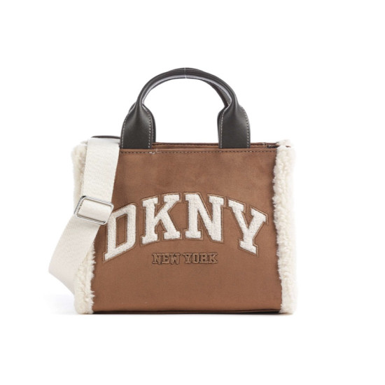 DKNY HADLEE TOTE HANDBAG R53AMC80 WAL-WALNUT