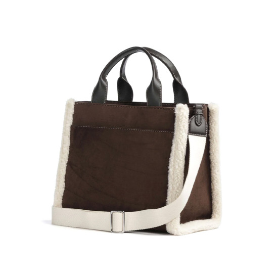 DKNY HADLEE TOTE HANDBAG R53AMR57 CBE-COFFEE BEAN