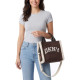 DKNY HADLEE TOTE HANDBAG R53AMR57 CBE-COFFEE BEAN
