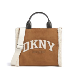 DKNY HADLEE TOTE HANDBAG R53AMR57 WAL-WALNUT