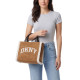 DKNY HADLEE TOTE HANDBAG R53AMR57 WAL-WALNUT