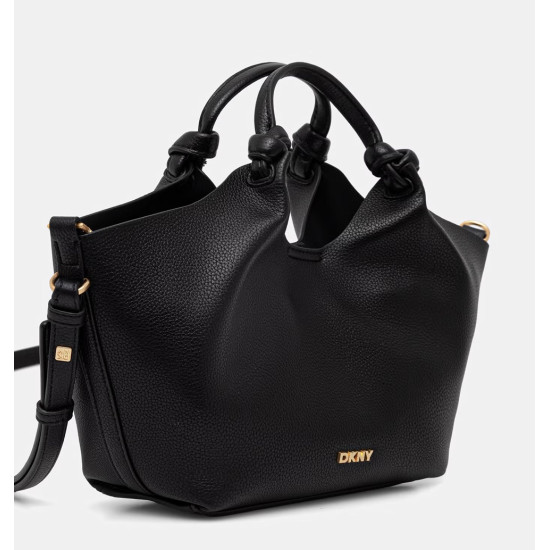 DKNY PAULA TOTEBAG R53BAM60 BGD-BLACK/GOLD