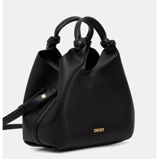 DKNY PAULA TOTEBAG R53BAM60 BGD-BLACK/GOLD