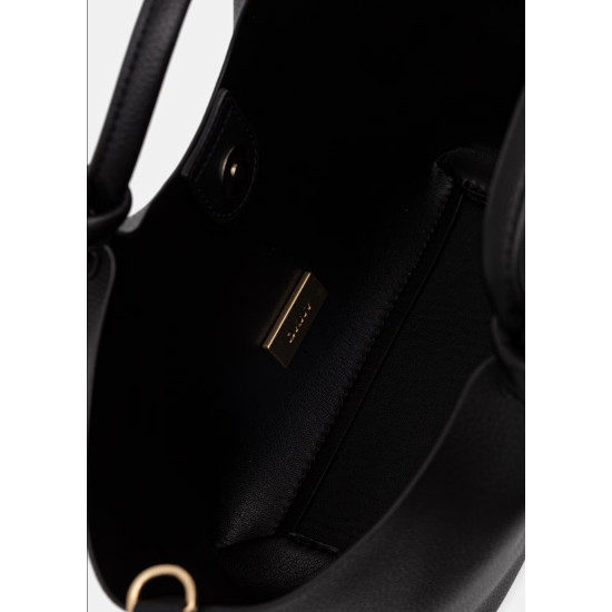 DKNY PAULA TOTEBAG R53BAM60 BGD-BLACK/GOLD