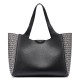 DKNY WILLA TOTE R61D5G32 BSV-BLACK/SILVER