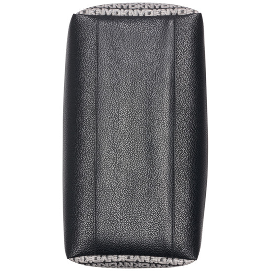 DKNY WILLA TOTE R61D5G32 BSV-BLACK/SILVER