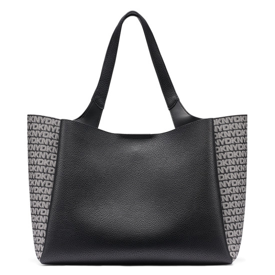 DKNY WILLA TOTE R61D5G32 BSV-BLACK/SILVER