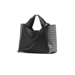 DKNY HADLEE SATCH R61D5G33 BSV-BLACK/SILVER
