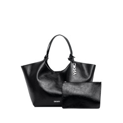 DKNY PAULA TOTEBAG R62AXE48 BSV-BLACK/SILVER